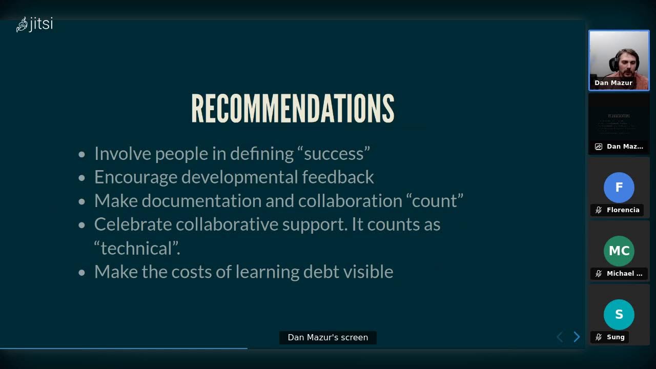 Improving our Teams' Learning Cultures