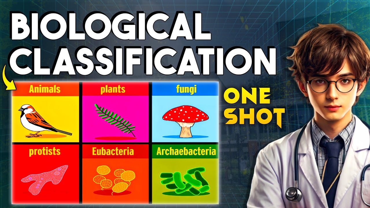 Biological Classification ONE SHOT Revision | Biology Revision for NEET 2025/2026 #NEET