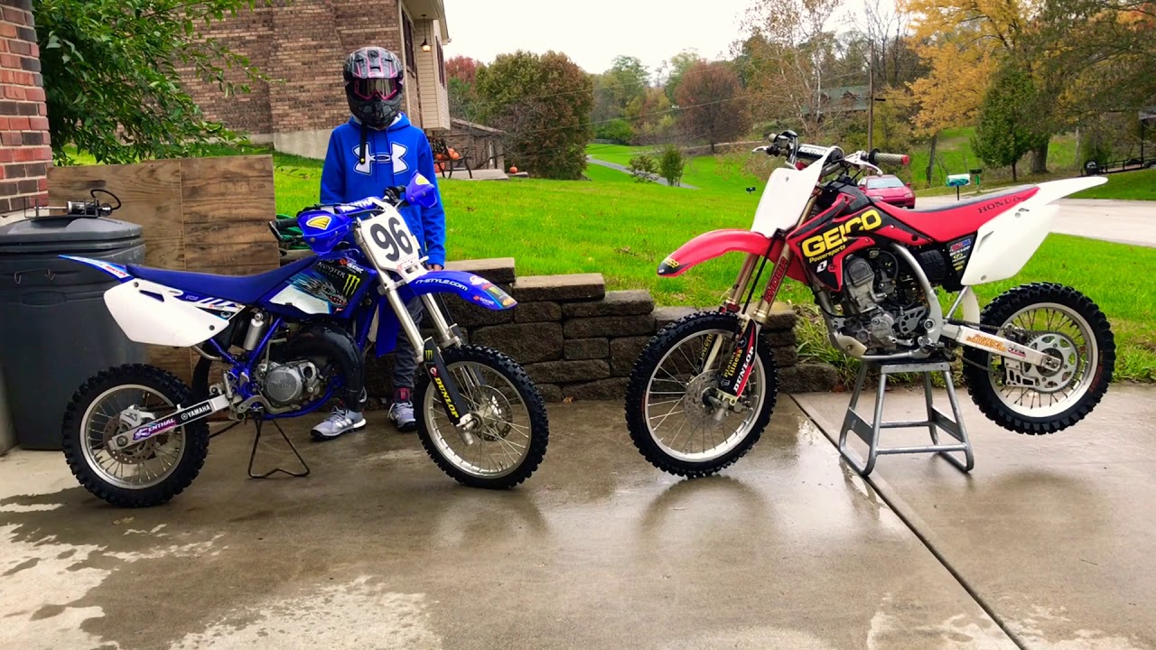 CRF 150r VS. YZ 85