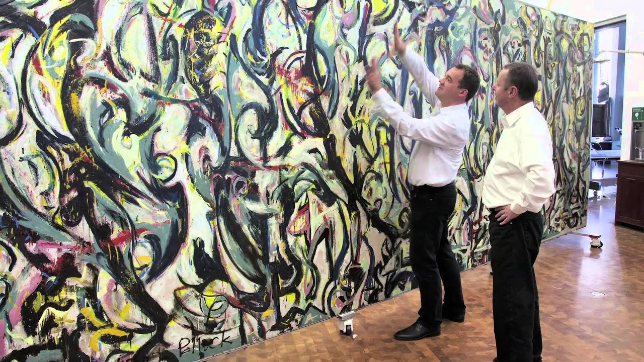 See The Getty Restore Jackson Pollock's 