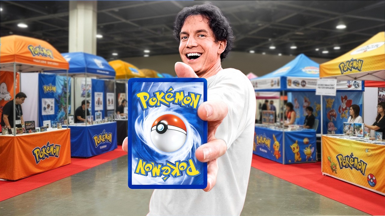 Buying 1 Pokémon Card From EVERY Booth