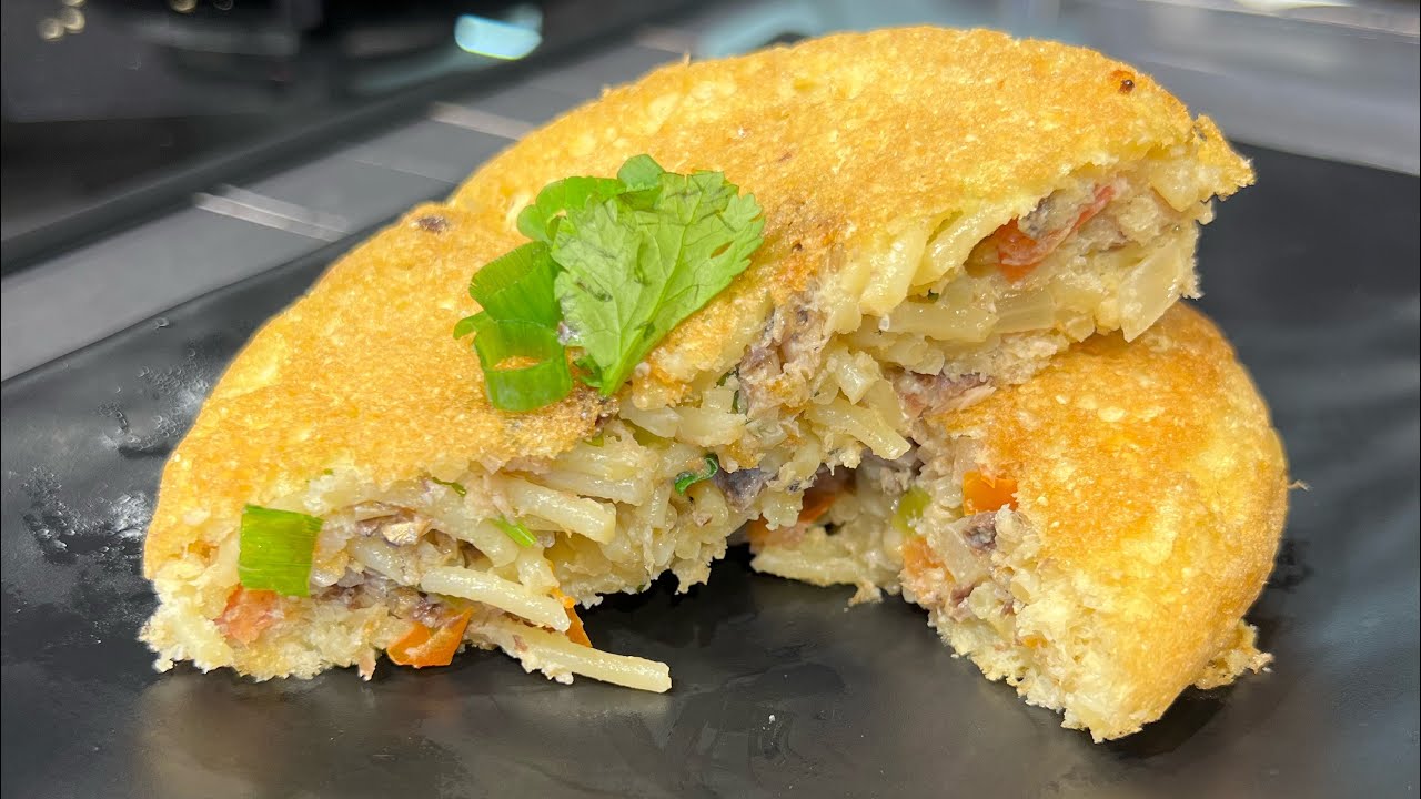 Malassada de Macarrão com Sardinha - Receita para Quaresma