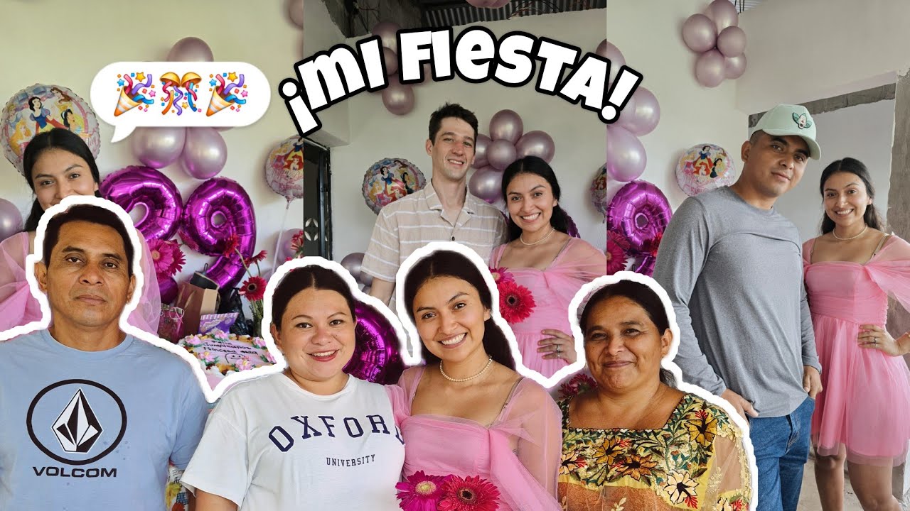 MI FAMILA ME HIZO UNA FIESTA DE CUMPLEAÑOS EN GUATEMALA 🎉🥹|¿Cuántos años cumplí?🤭😅