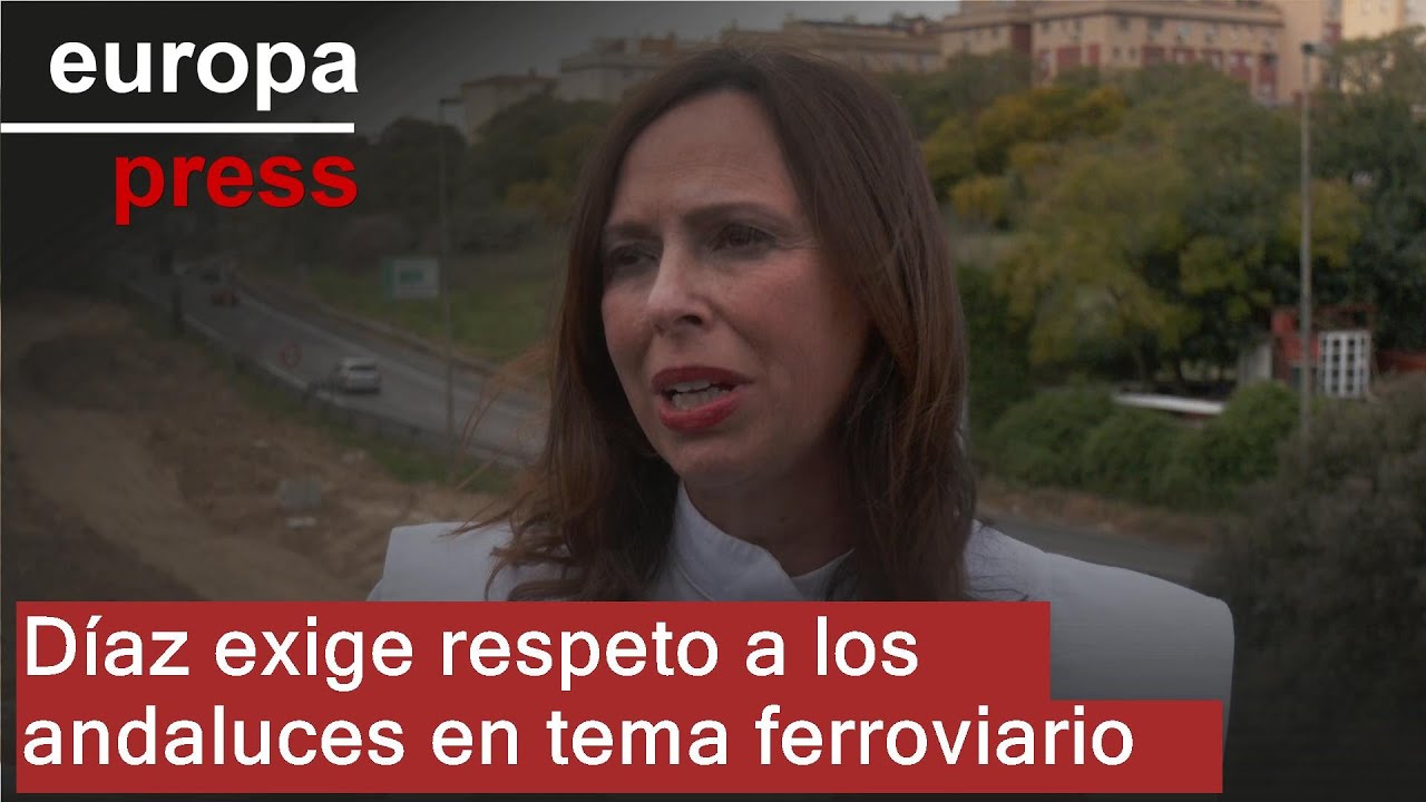 La Junta pide respeto a los andaluces y responde a Puente sobre la situación ferroviaria