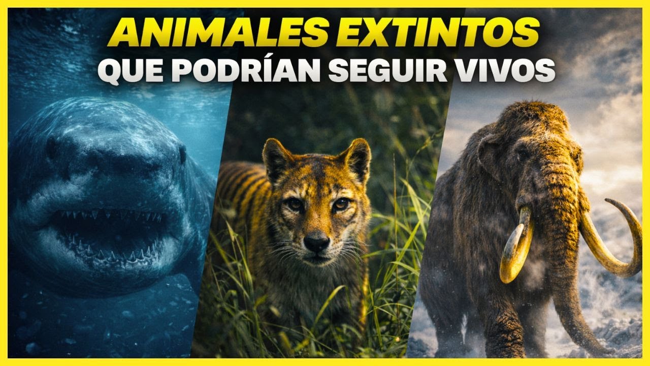 &iexcl;CRIATURAS DEL PASADO, EXTINTOS QUE PODR&Iacute;AN SEGUIR VIVOS!