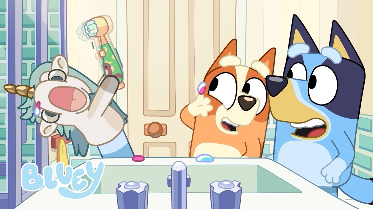 🔴LIVE: Bathroom Fun with Bluey and Bingo!🦄 | Bluey Clip Livestream💙 | Bluey