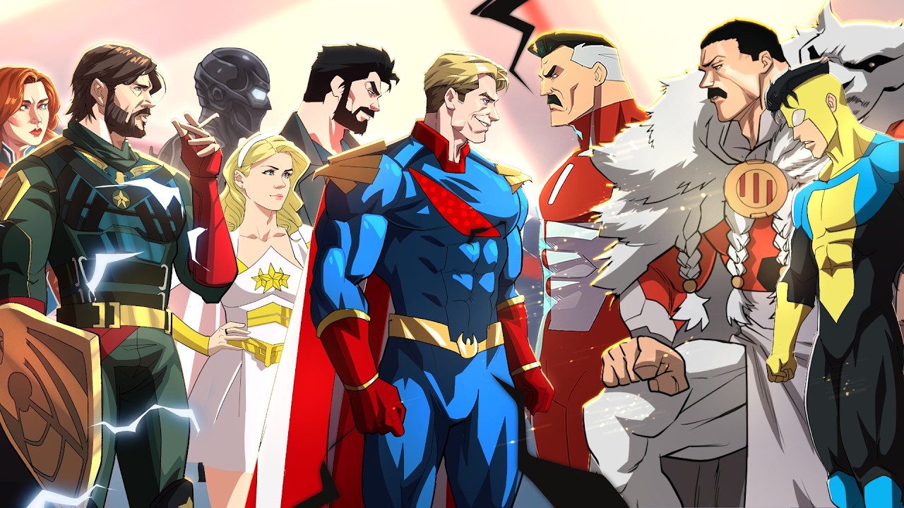 The Boys vs INVINCIBLE  | Epic Multiverse Crossover