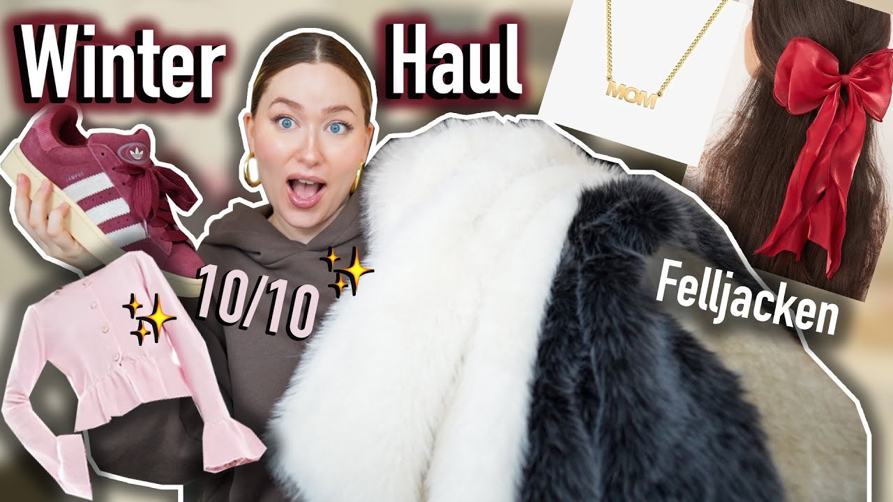 WINTER FASHION HAUL (Asos, Bershka, Coach,..) & Jacken Obsession hat wieder gekickt | Sonny Loops
