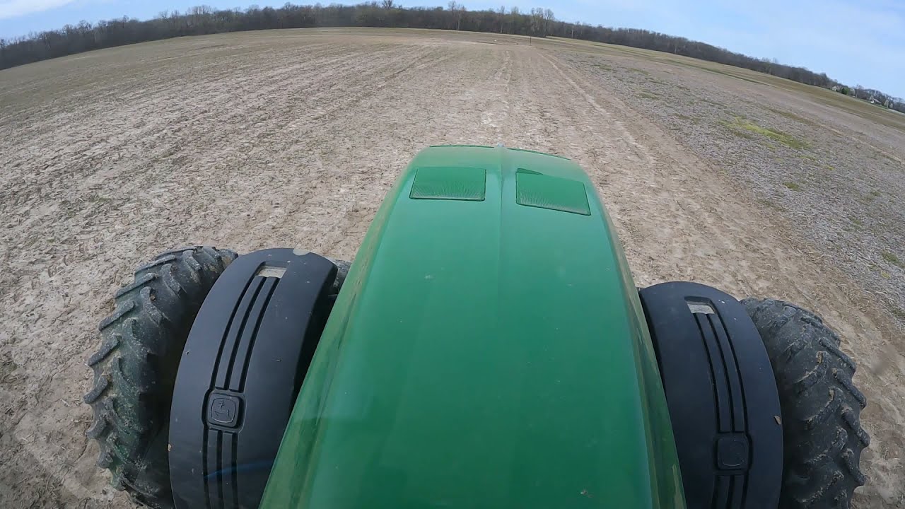 POV Equipment Front View John Deere 8330R Anhydrous application