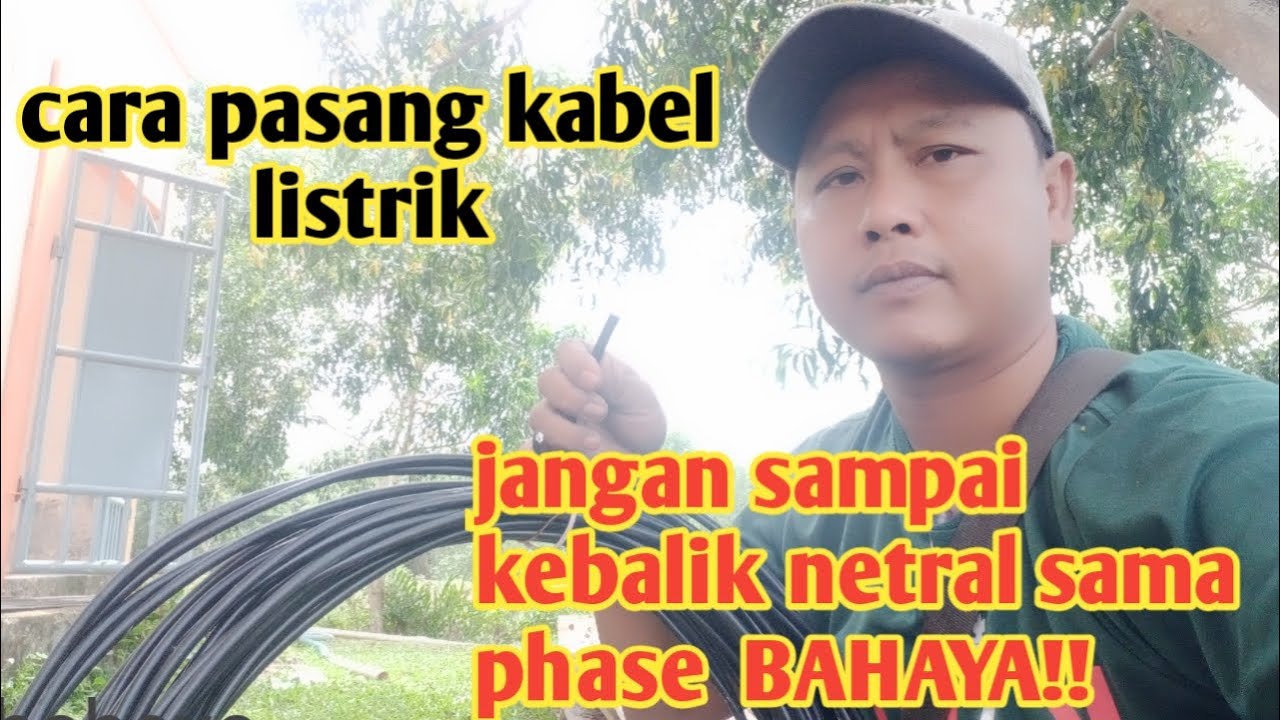 cara tarik kabel listrik ||  tarik kabel sr atau kabel twistit