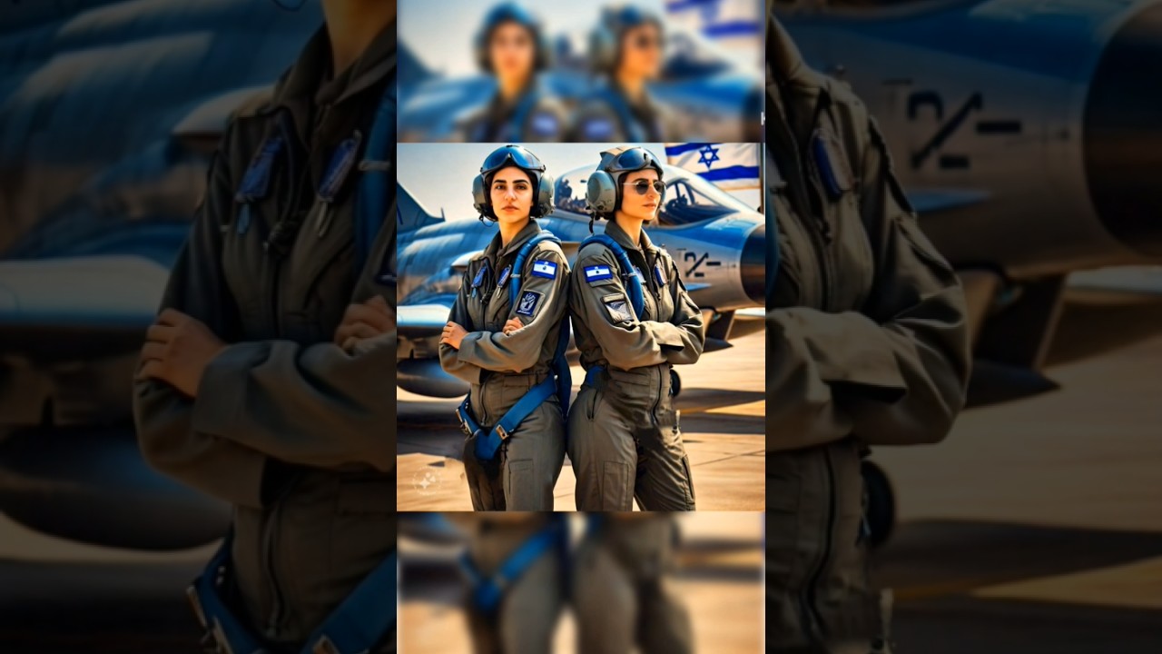 ISRAEL 🇮🇱 Female Fighter Jet Pilot's ✌🏻 #Shorts#IDF#Airforce#Women#Aiimages