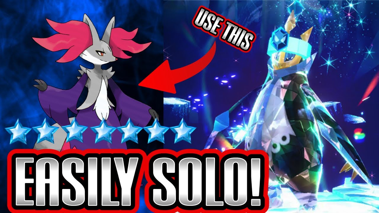 Use this build to SOLO 7 STAR EMPOLEON Tera Raid in Pokemon Scarlet and Violet