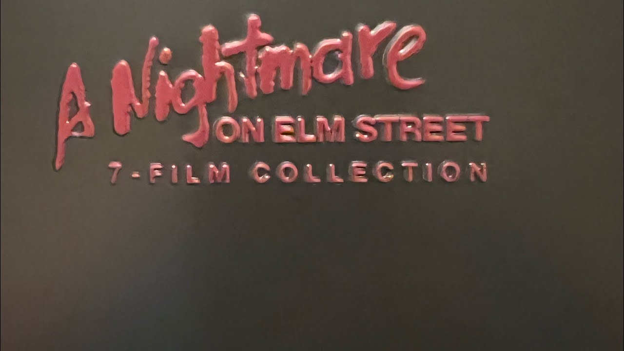 Adding to the collection #26 unboxing Nightmare on Elm Street 7-Film 4K/Bluray Steelbook Collection