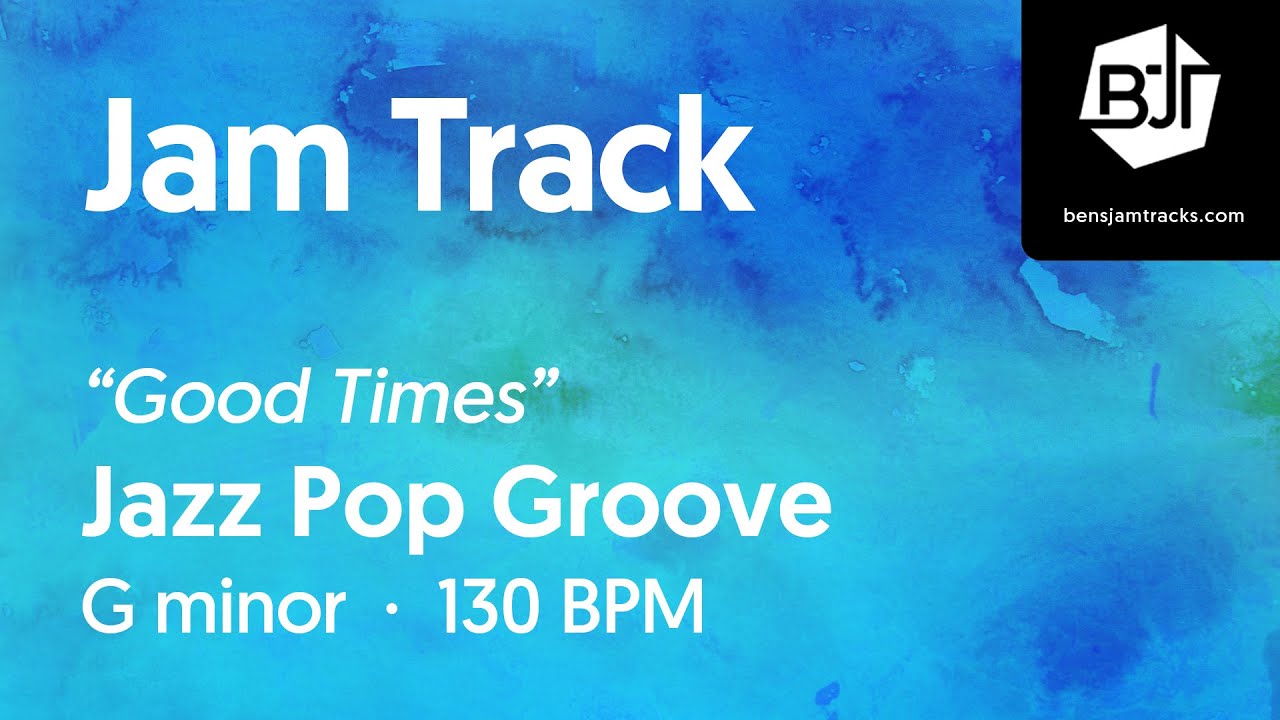 Jazz Pop Groove Jam Track in G minor 