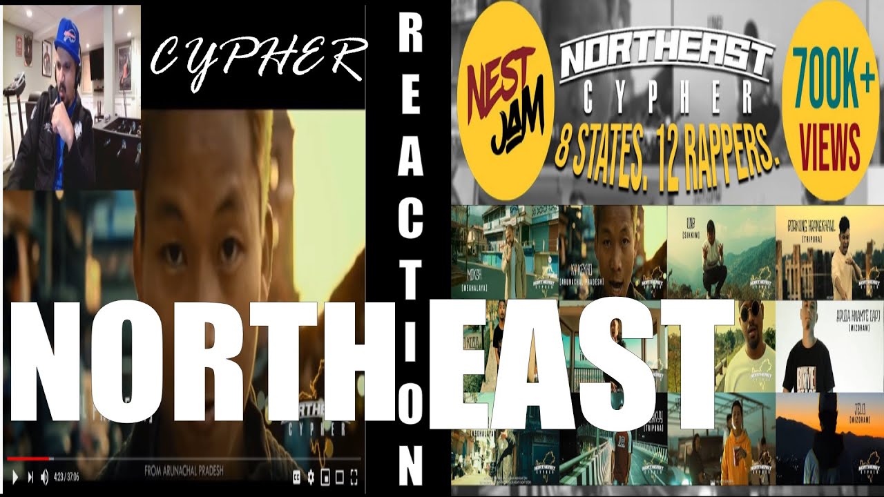 Indian American reaction to North East Cypher  #Happy Hour with Dave #Dave's Happy Hour