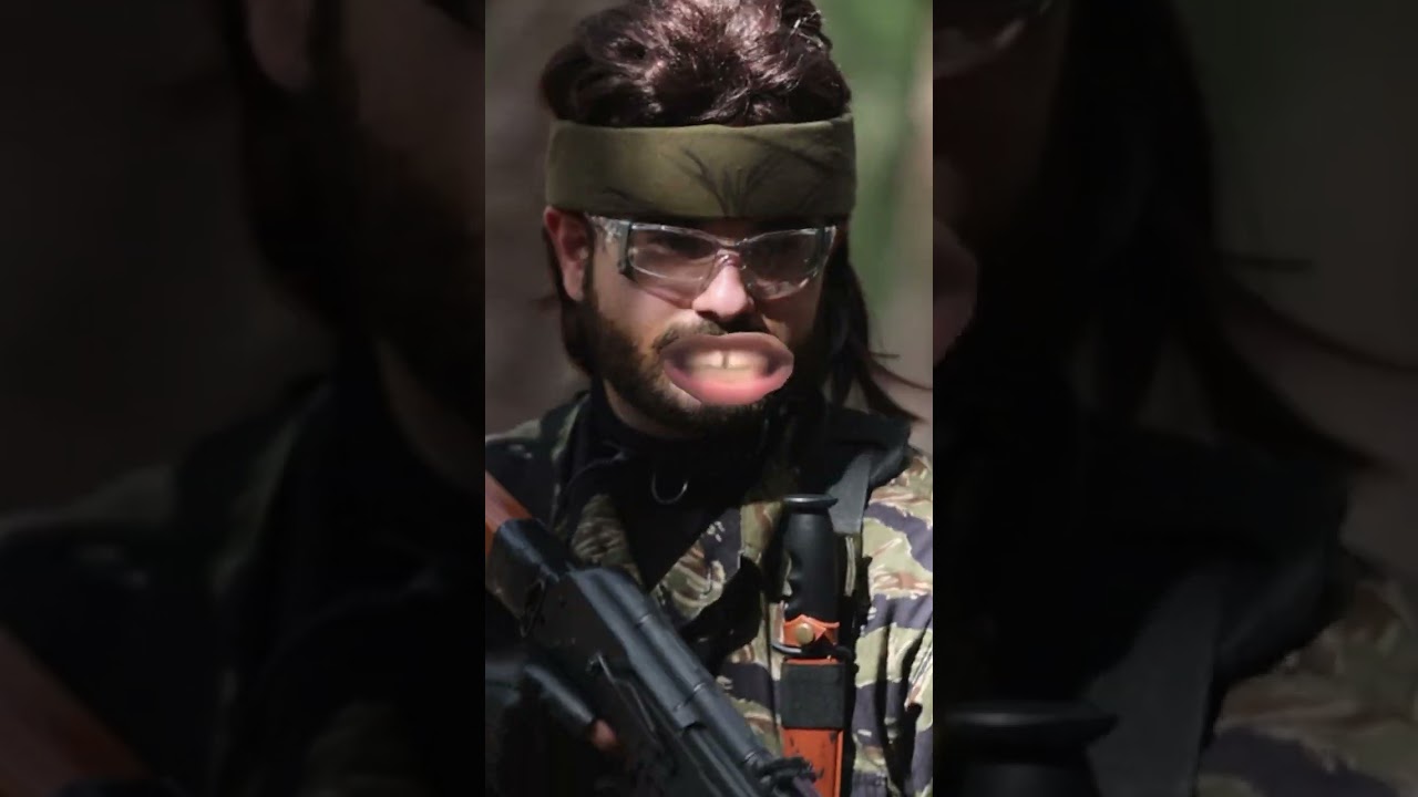 Snake Plays Airsoft (Short version) - Clip 420 #shorts