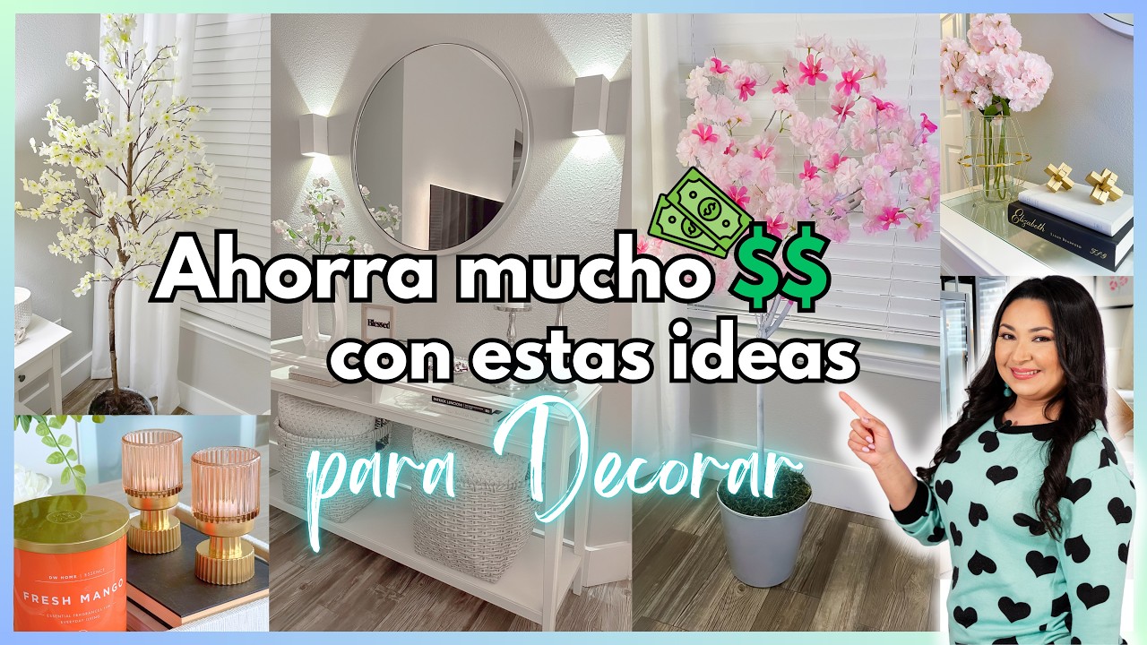 Ideas SUPER ECONÓMICAS para DECORAR tu Hogar / Home Decor ideas