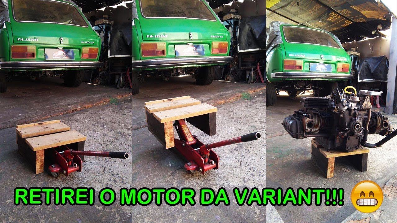 MANUTENÇÃO MOTOR PLANO 08 - RETIREI O MOTOR! - (VARIANT DNG PARTE 39)