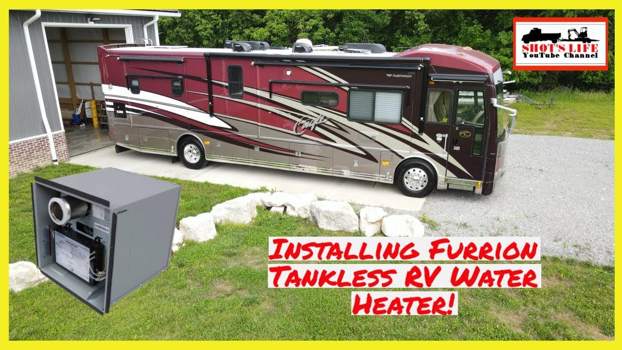 Installing a Furrion Tankless RV Water Heater! |  2005 American Eagle | EPS39 | Shots Life