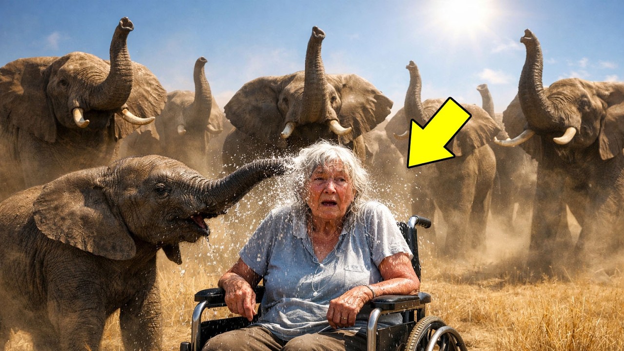 Elderly Woman Left to Die by Her Daughter-in-Law on the Savannah — Then Elephants Do the Unthinkable