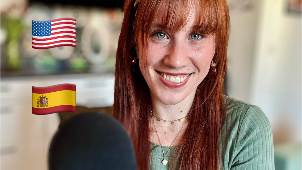 Positive Affirmations 💕 | Different Languages 🇺🇸 🇪🇸 | German ASMR 