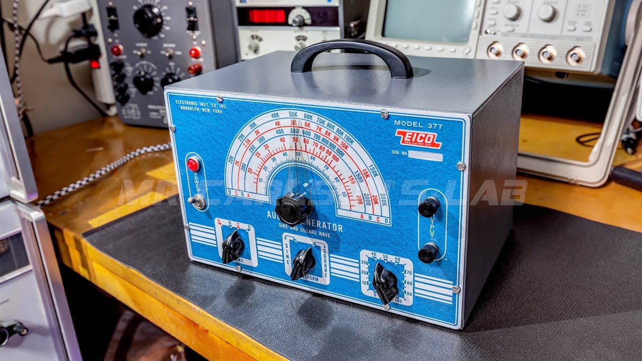 Audio Signal Generator Restoration EICO 377