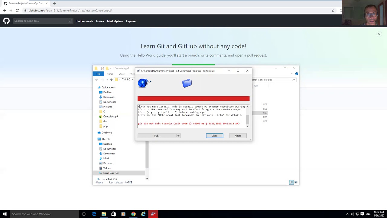 PULL & MERGE GIT