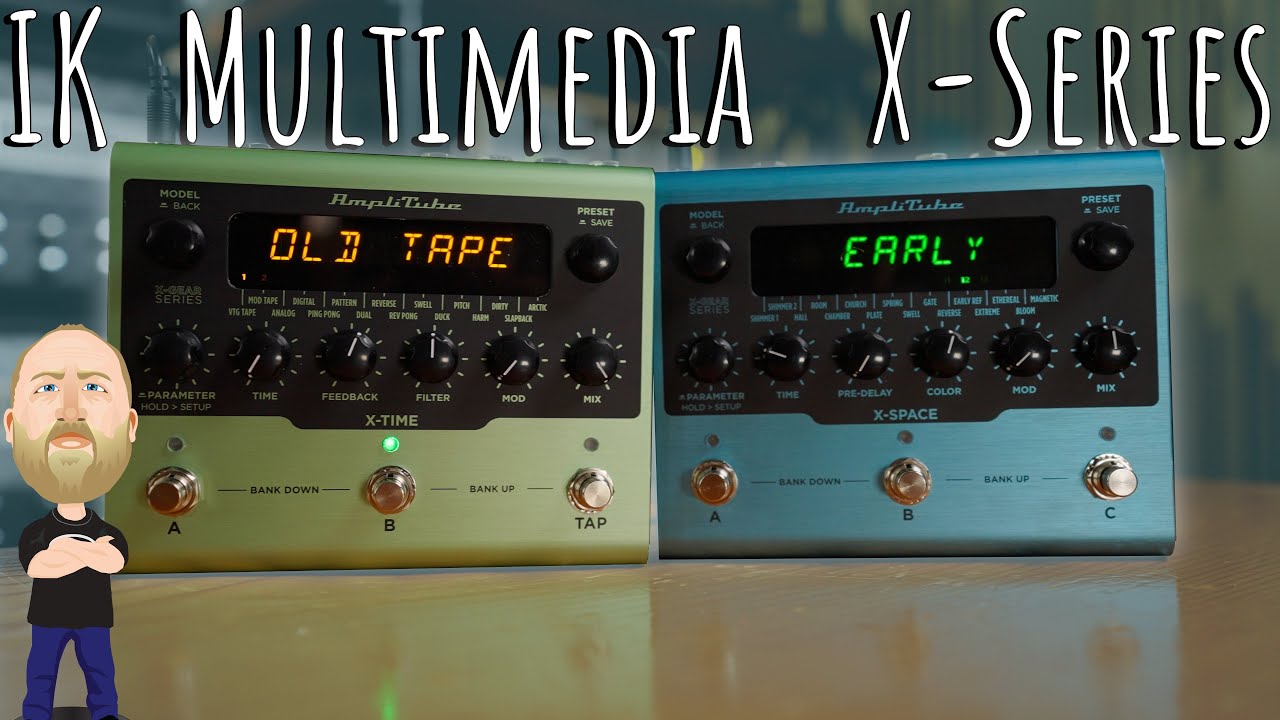 IK Multimedia X-Gear Series Pedals!