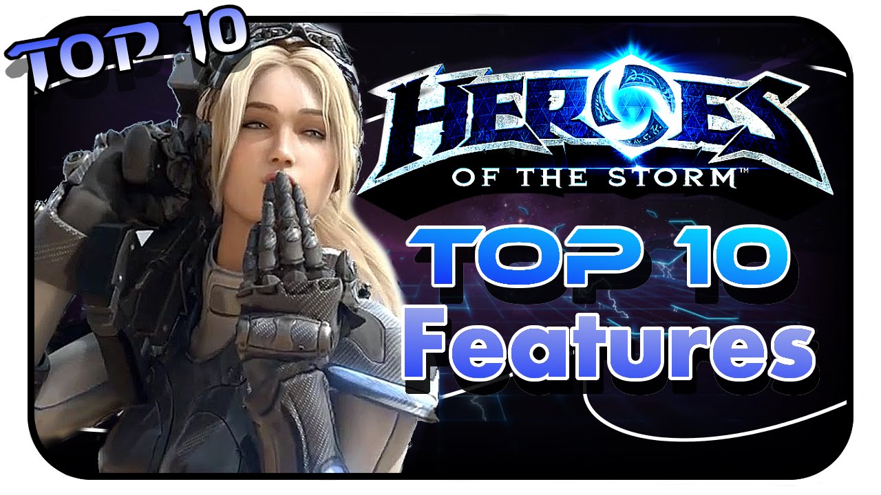 Heroes of the Storm: Top 10 Features (Deutsch) | Rating | HOTS
