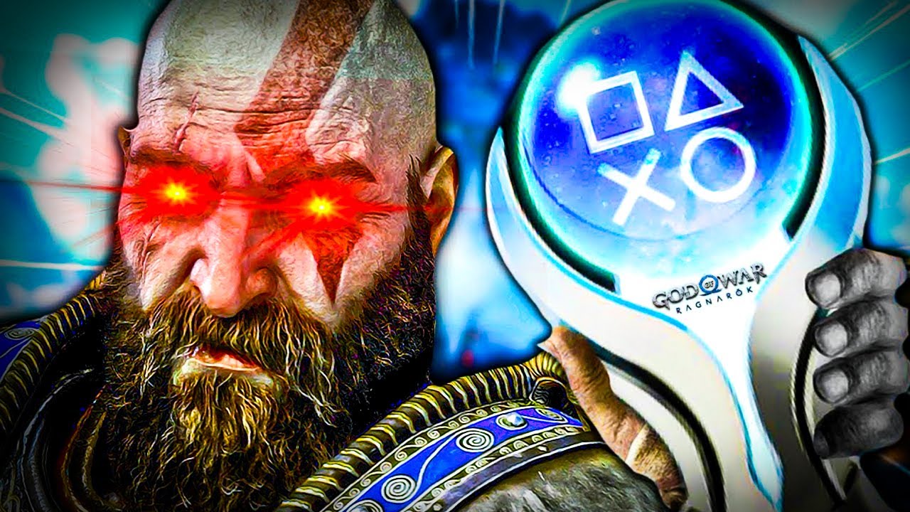 Platinum On GOW Ragnarök Made Me Canonically Lose It.
