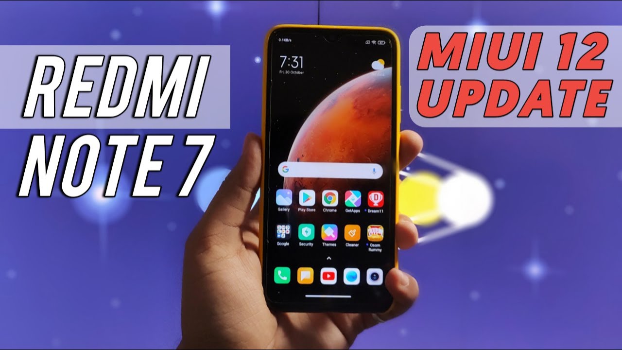 [OFFICIAL] Redmi Note 7/7S MIUI 12 Update | MIUI 12 Global Stable Update for Redmi Note 7/7S 🔥🔥