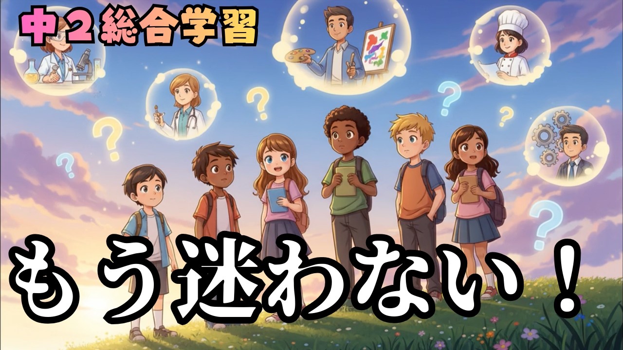 【中２】総合学習が不安な先生へ｜年間の回し方を具体解説