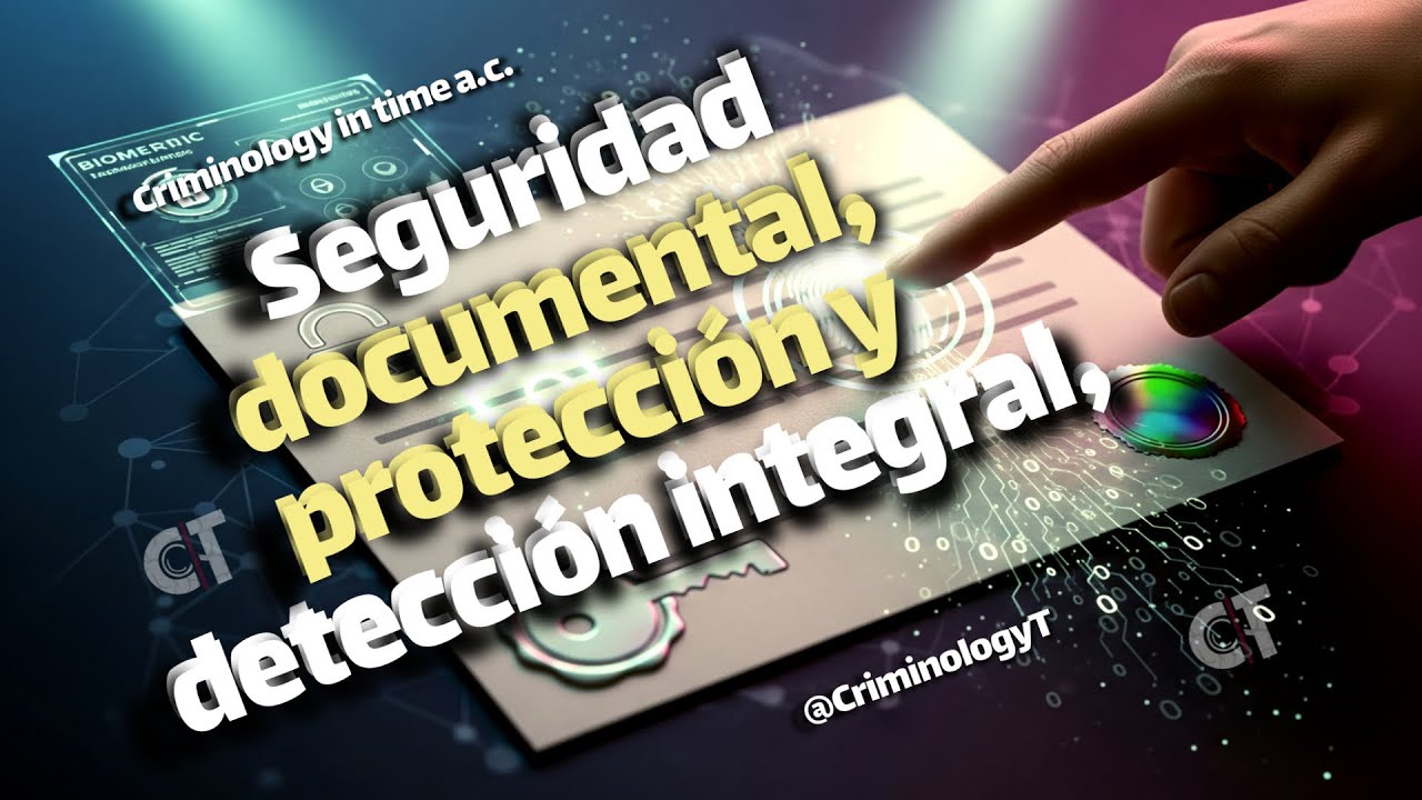 Seguridad documental, protección y detección integral, Master Sofía González