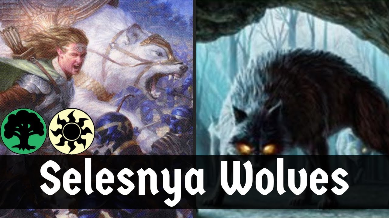INSANE NEW SYNERGY!! Selesnya Wolves (Nightpack Ambusher + Tolsimir) | Core Set 2020 | MTG Arena