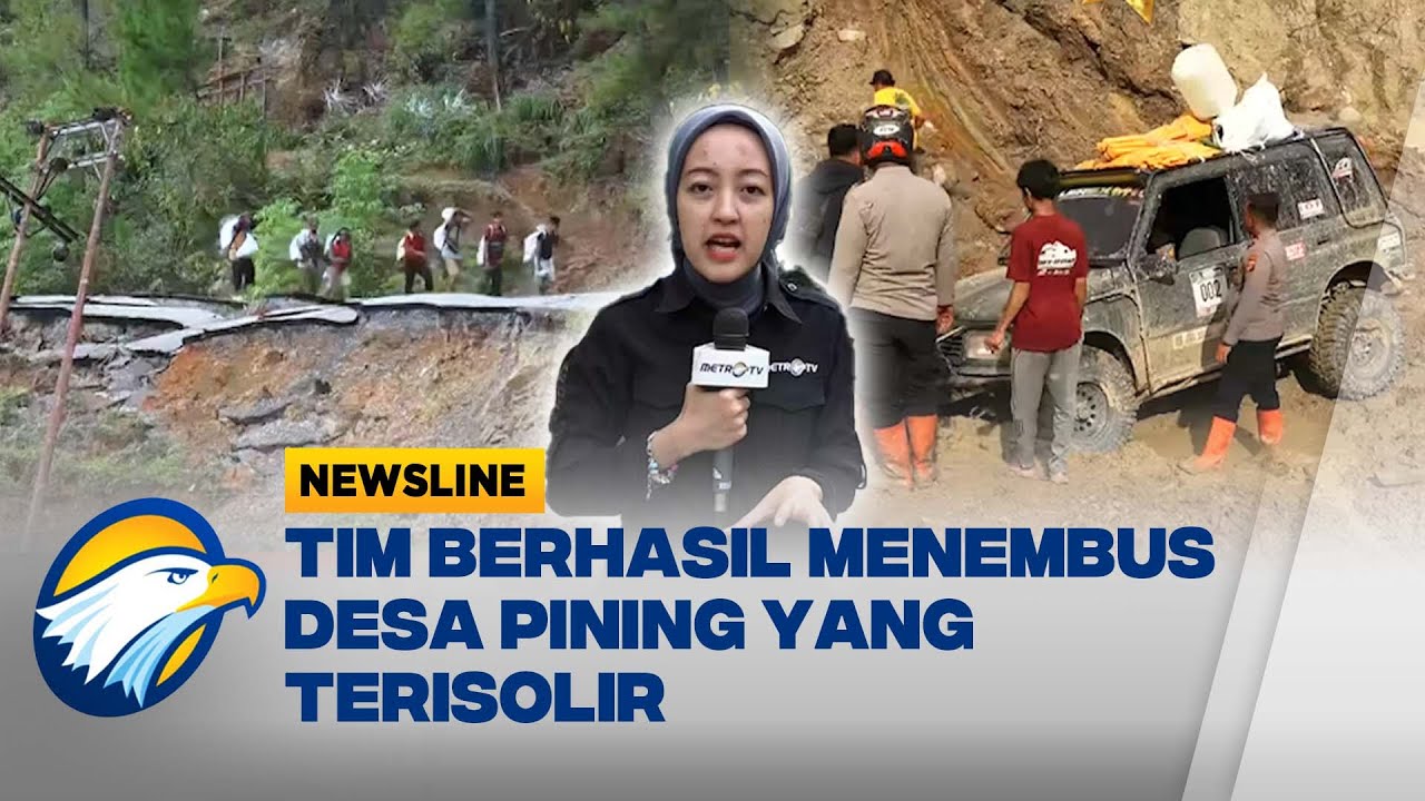 Setelah 28 Hari Terisolir, Kendaraan Logistik Akhirnya Tembus Desa Pining - [Newsline]