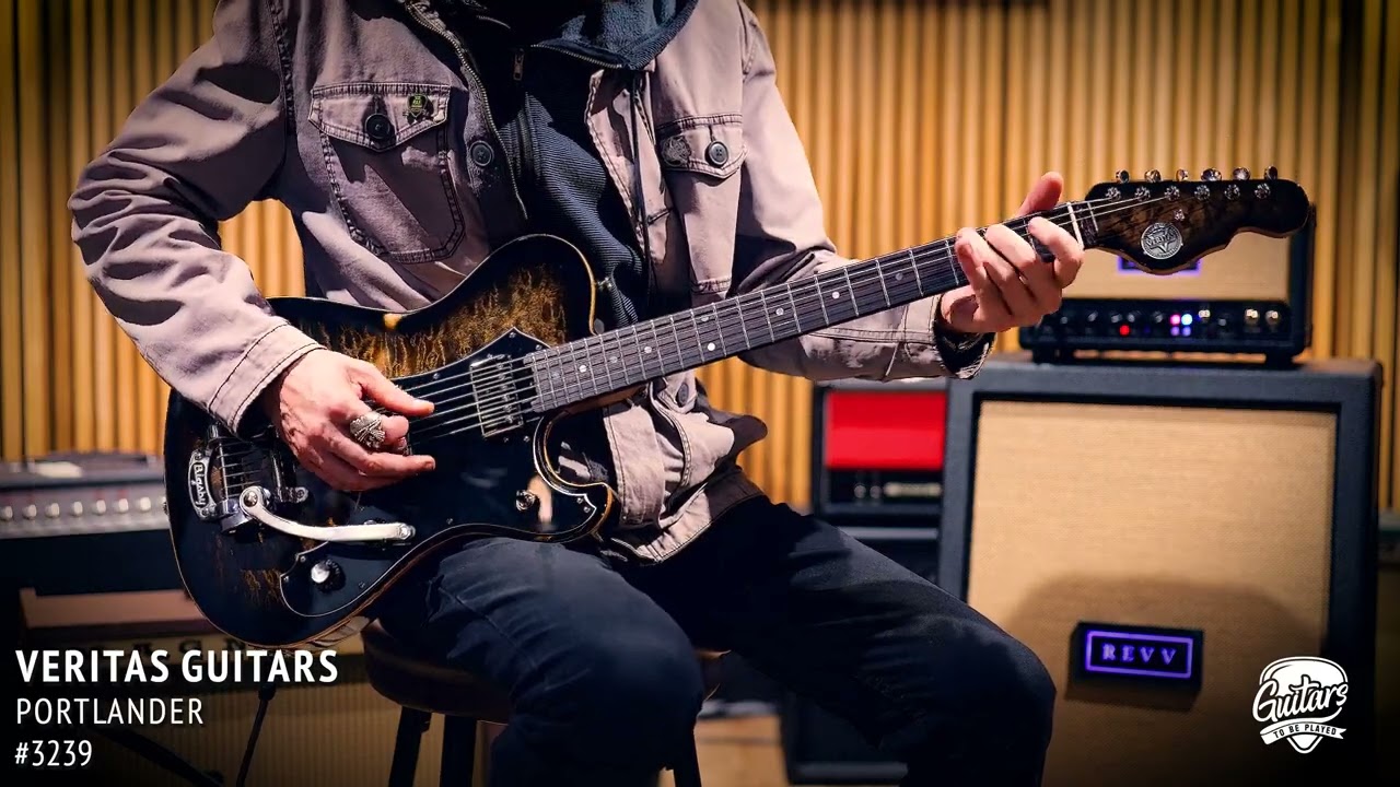 Veritas Portlander | Swamp Ash & Quilted Maple | BearCats Humbuckers & Bigsby | #3239