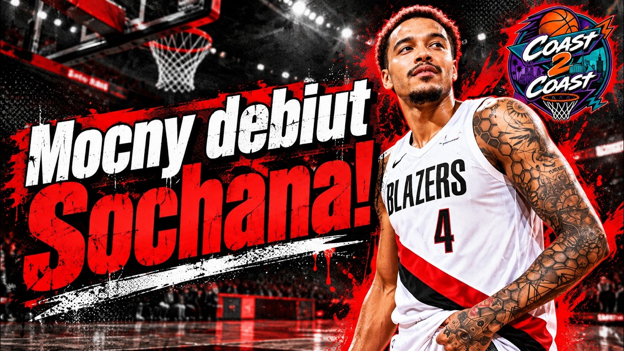 Jeremy Sochan z mocnym debiutem w Blazers!