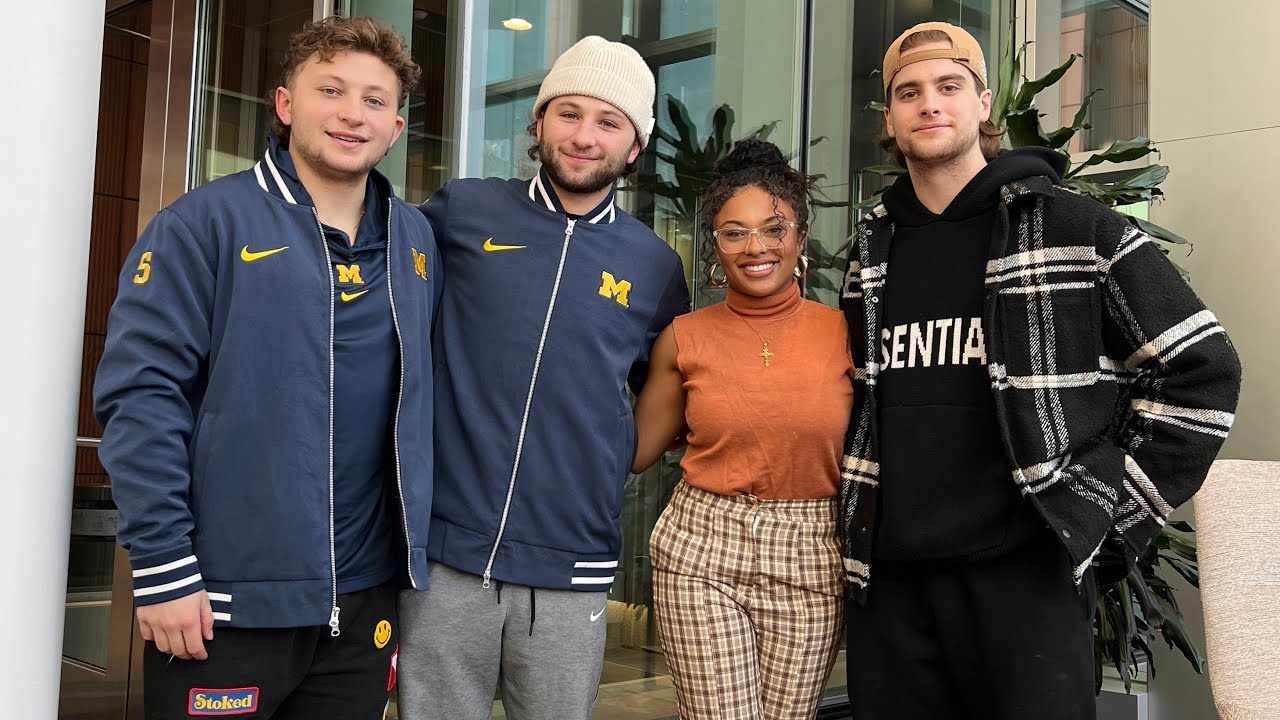 Sp0rts Heaven Hosted by: Angel /// Umich Hockey: Dylan Duke, Tyler Duke, & Ethan Edwards Interview