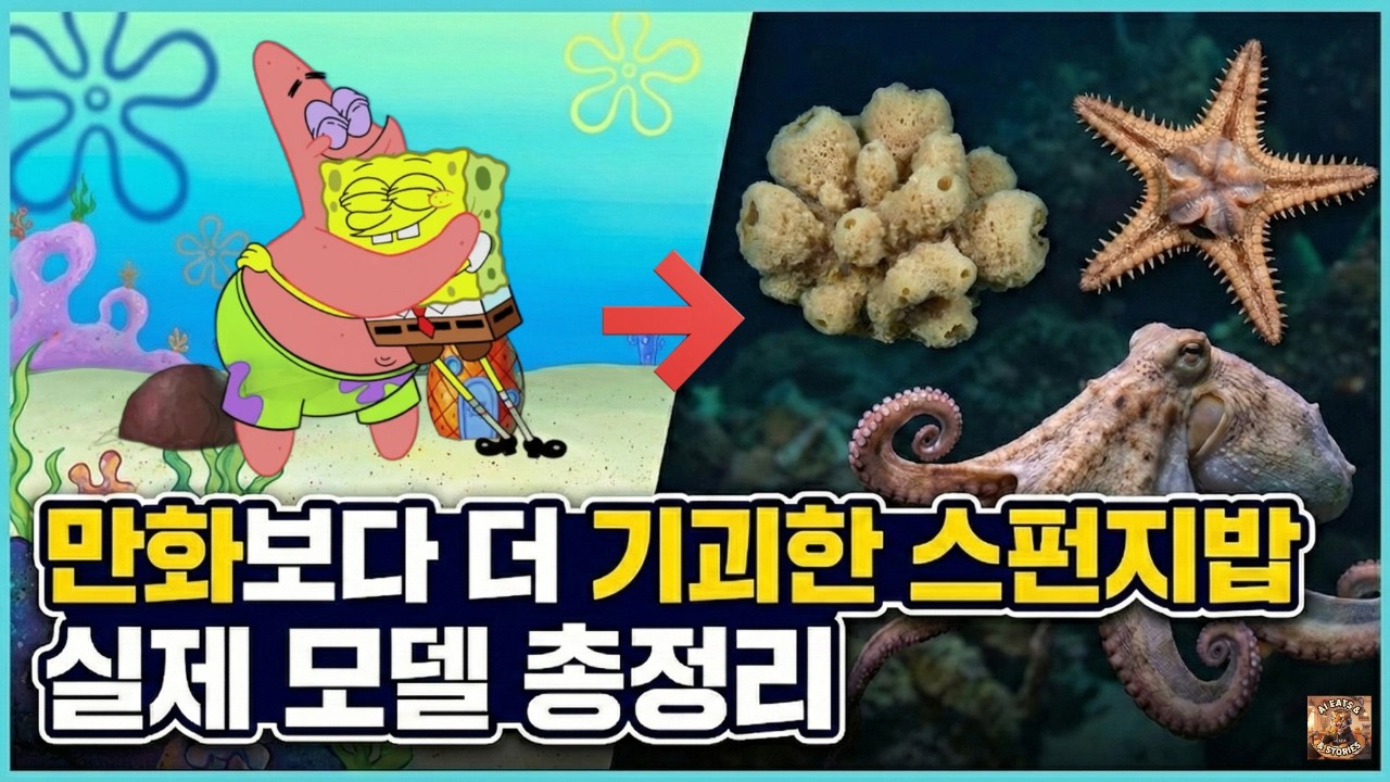 스펀지밥 캐릭터들의 소름 돋는 실제 정체 TOP9 (과학적 분석)