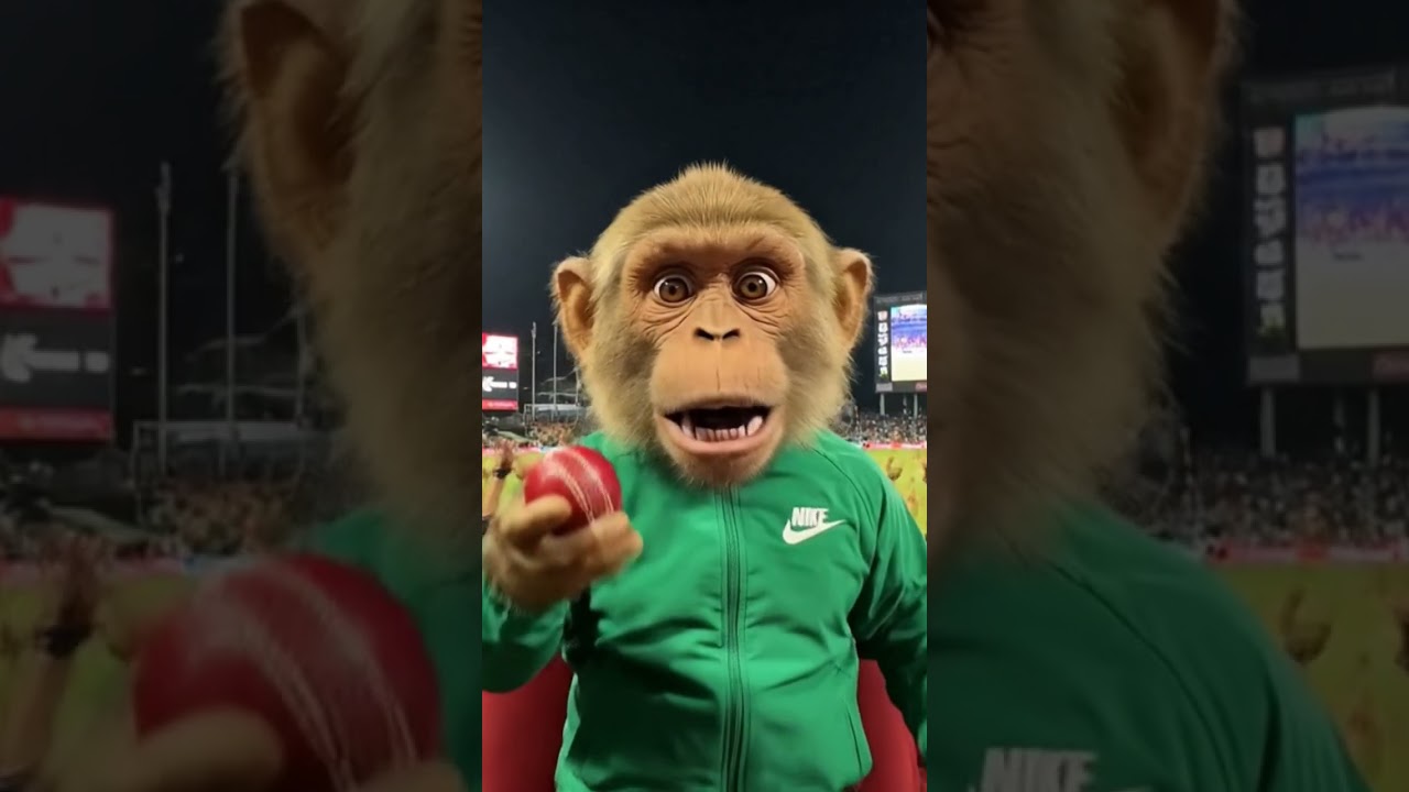 16 July 2025 | Monkey Catches Cricket Ball from VIP Seat 🏏 | Now I'm Selling It for Cash 😂