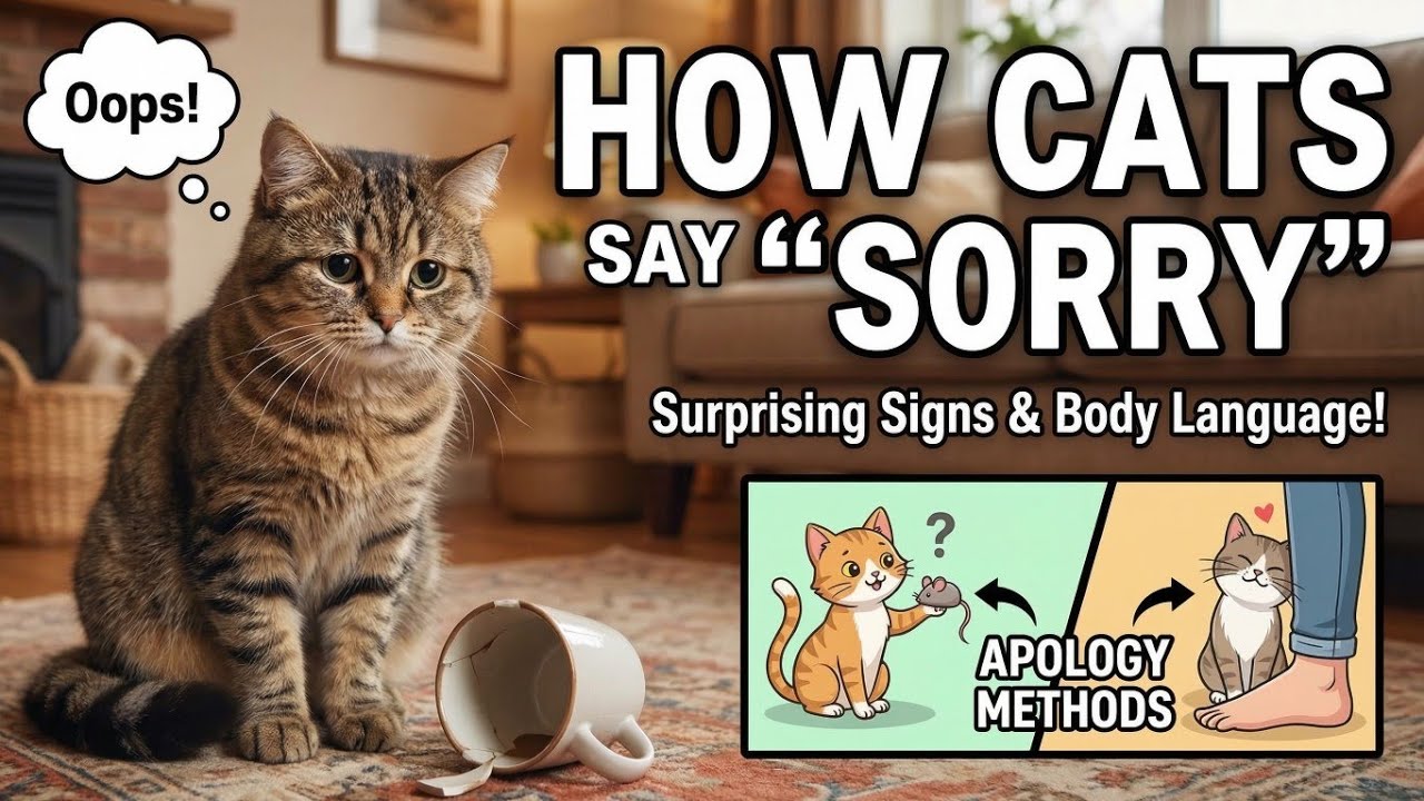 Did Your Cat Say Sorry? 5 Secret Ways Cats Apologize to Humans 🐾