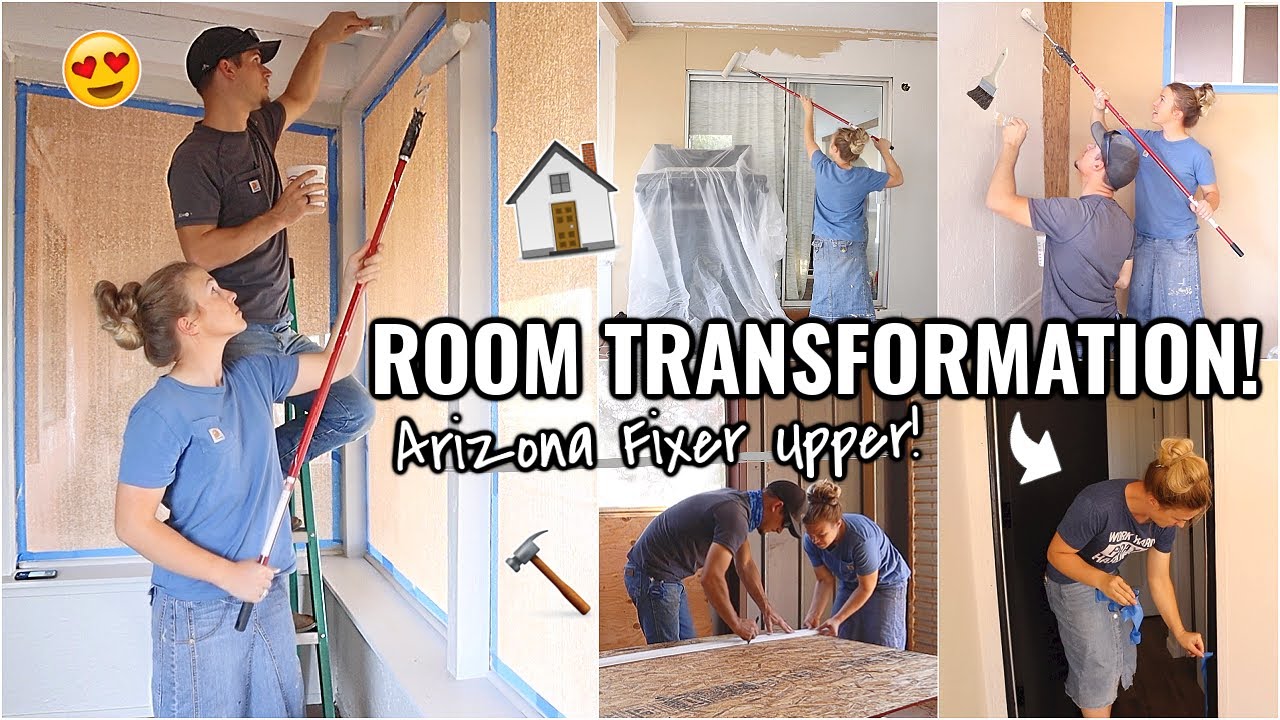EXTREME ROOM TRANSFORMATION!!🏠 (part 1) RENOVATION HOUSE PROJECTS AND UPDATES