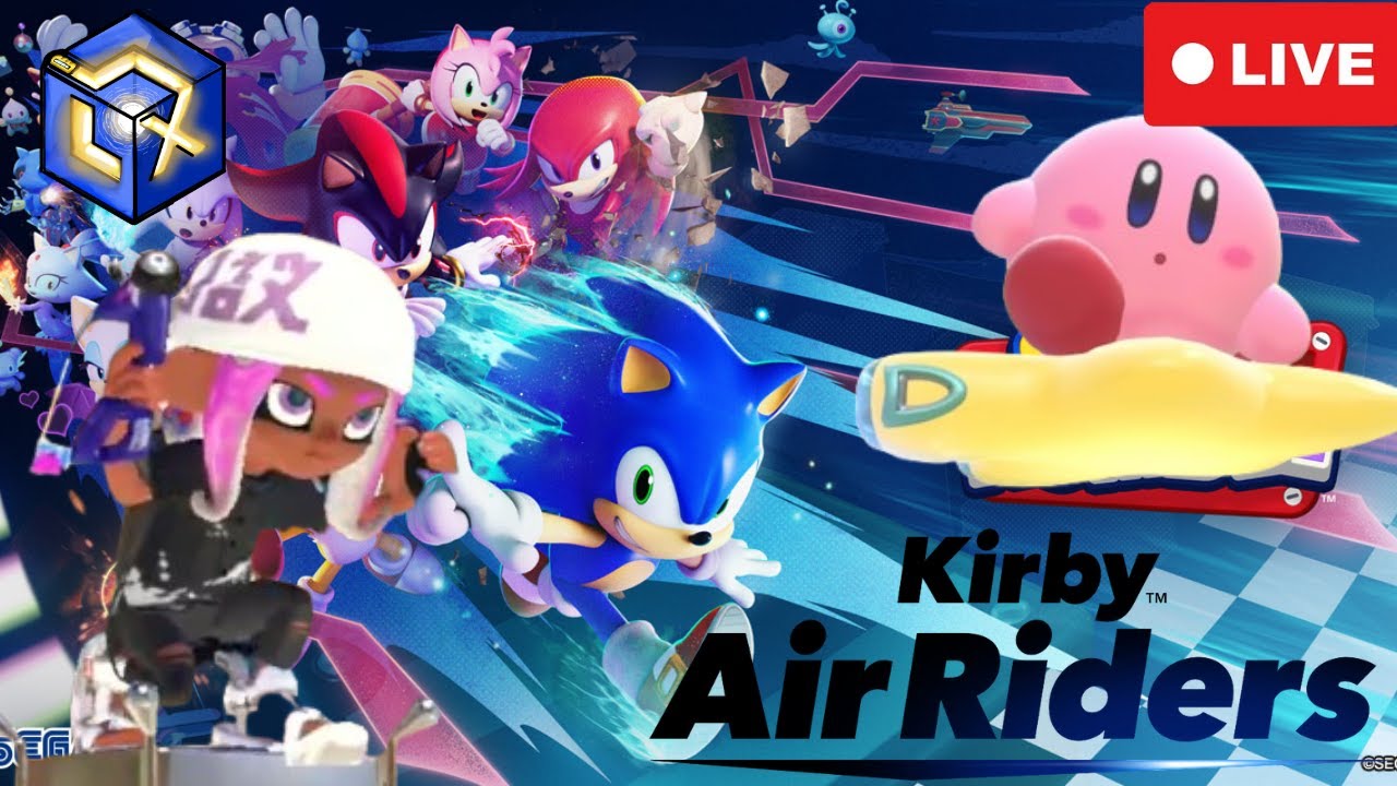 Monday Night Rumble and Splatting - Sonic Rumble/Kirby Air Riders/ Splatoon 3 and other games!