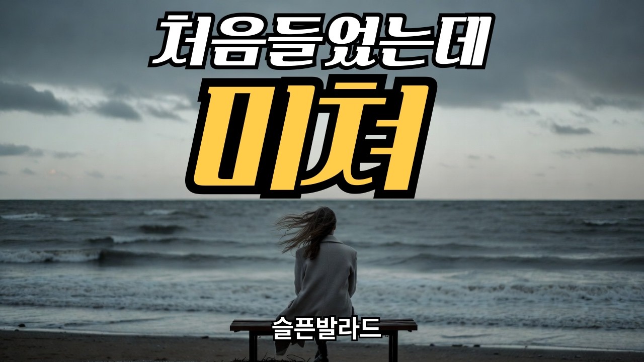 처음 들었는데 미쳐 ㅣ외로울때 혼자 들으세요 ㅣ 슬픈 감성발라드