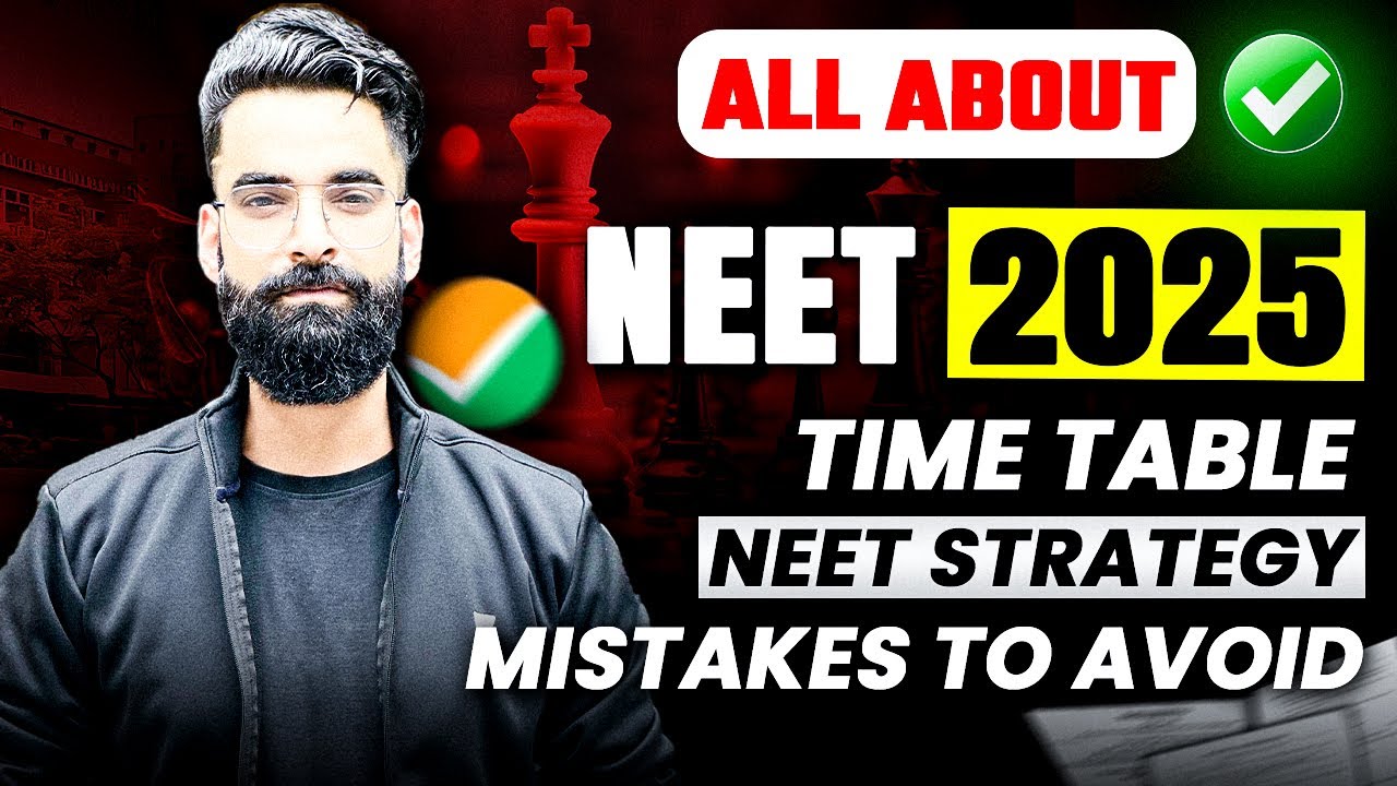 One Year Complete ROADMAP For 700+ | NEET 2025 | Wassim bhat