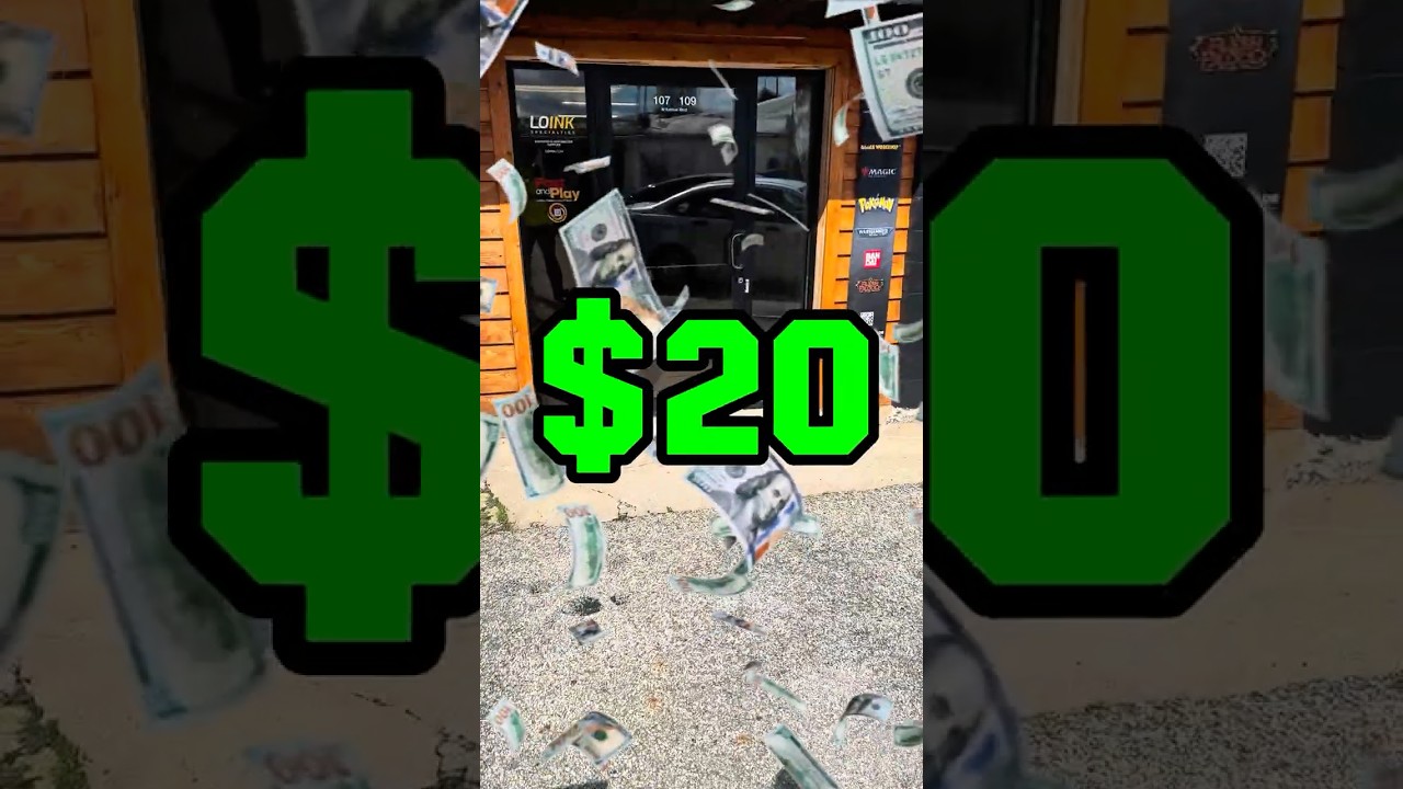 Сможем ли мы ПОЛУЧИТЬ ПРИБЫЛЬ, имея ВСЕГО $20 в магазине карт POKEMON?!