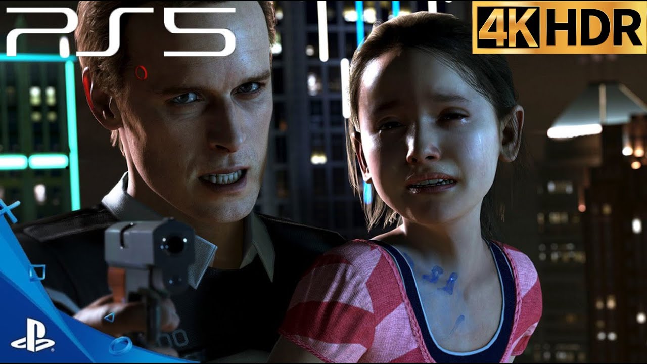 PS5 | Detroit: Become Human - Интерактивное кино | Ultra High Realistic Graphics [4K HDR 60FPS]