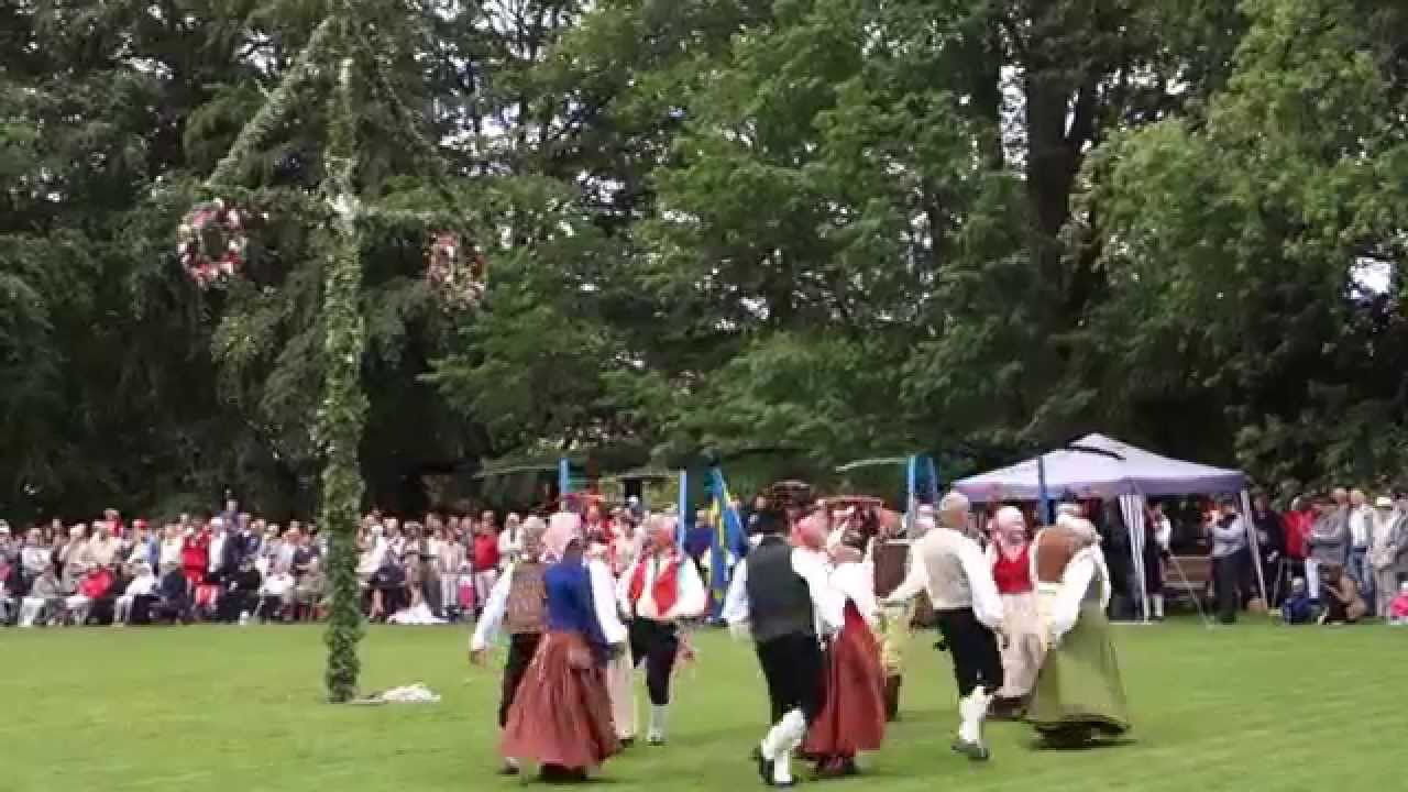Traditional Swedish Midsummer Dance
