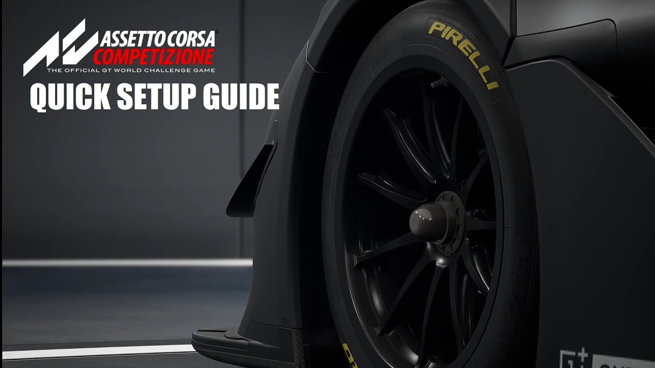 Assetto Corsa Competizione - Quick car setup guide