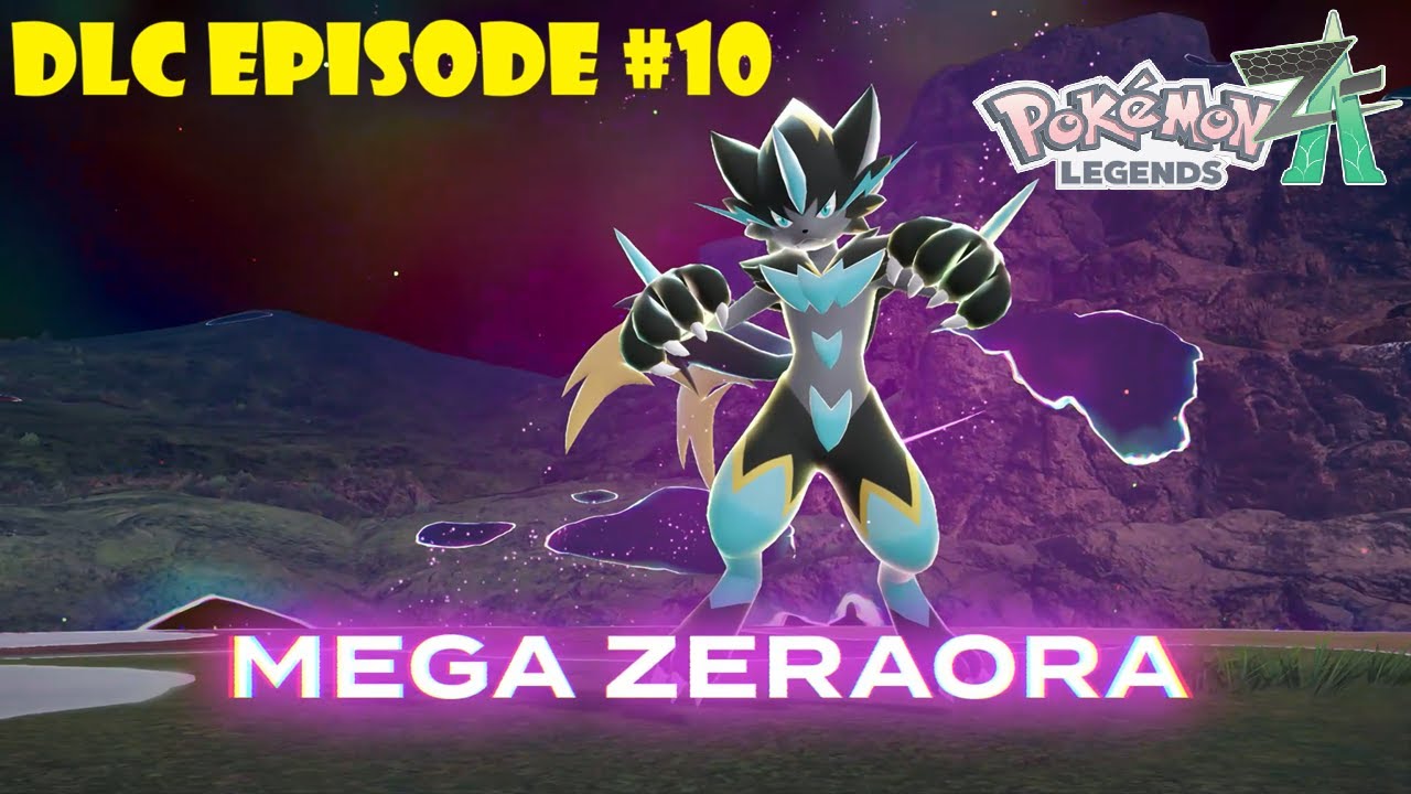 Финал! Сразимся с Мега Зераорой! Прохождение Pokémon Legends ZA, DLC, эпизод 10.